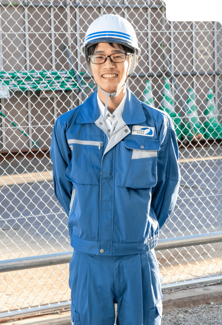 阪神国際港湾株式会社の社員インタビュー 建築課 / 技術職