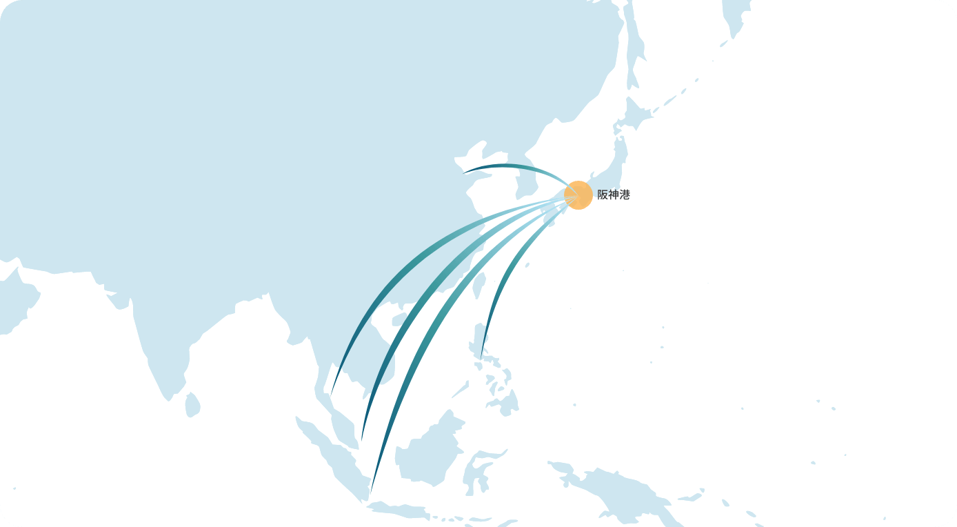 外航航路誘致事業【国際基幹航路除く航路】