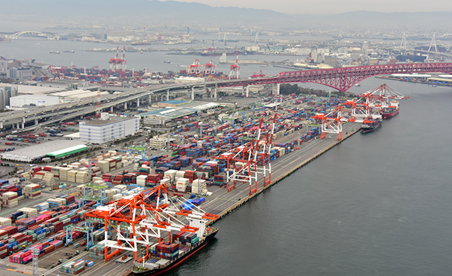Hanshin Port Container Terminals|Kobe-Osaka International Port Corporation
